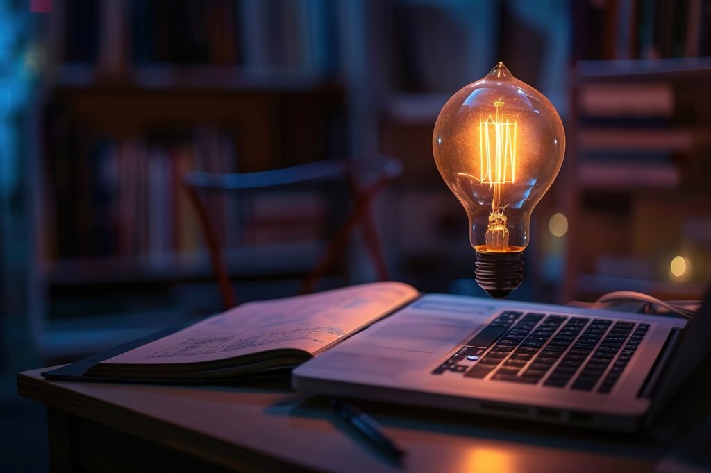 attractive-laptop-tablet-book-glowing-light-bulb-self-learning-education-knowledge (1)