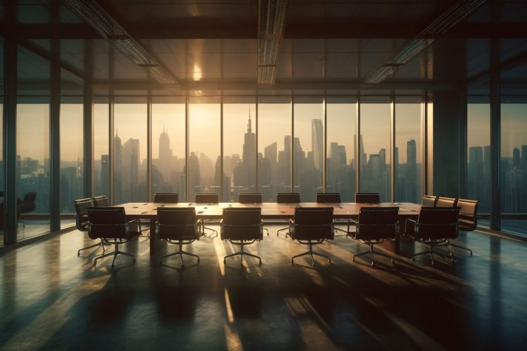 modern-businessman-working-bright-back-lit-office-generated-by-ai